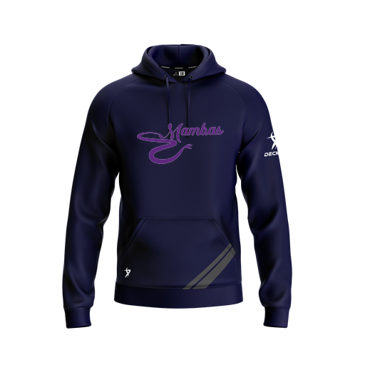 [FOLHSMNV-YXS-LOGO1] Decker Summit Hoodie (Youth XS, Navy, Logo 1)