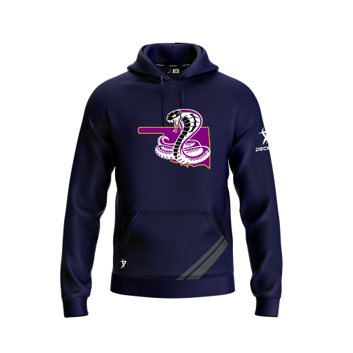 [FOLHSMNV-YXS-LOGO3] Decker Summit Hoodie (Youth XS, Navy, Logo 3)