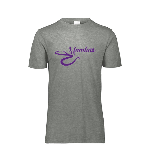 [FTSCUBGY-AS-LOGO1] Decker Men's Tri-Blend T-Shirt - Short Sleeve (Adult S, Gray, Logo 1)