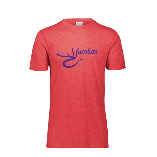 [FTSCUBRD-AS-LOGO1] Decker Men's Tri-Blend T-Shirt - Short Sleeve (Adult S, Red, Logo 1)