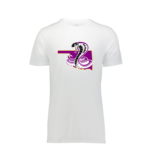 [FTSCUBWH-YS-LOGO3] Decker Youth Tri-Blend T-Shirt - Short Sleeve (Youth S, White, Logo 3)