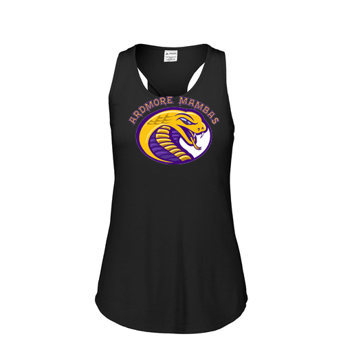 [3078.K94.S-LOGO2] Ladies Tri Blend Tank Top (Female Adult S, Black, Logo 2)