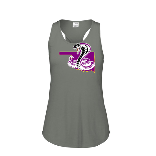 [3078.013.S-LOGO3] Ladies Tri Blend Tank Top (Female Adult S, Gray, Logo 3)