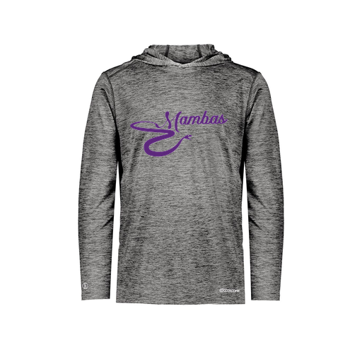 [FOLHCGBK-AS-LOGO1] Decker Men's Charge Hoodie (Adult S, Black, Logo 1)