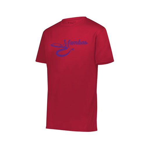 [222818.083.S-LOGO1] Men's Movement Dri Fit Shirt (Adult S, Red, Logo 1)